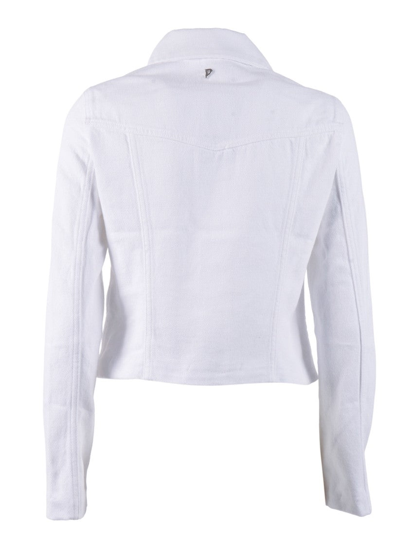 Dondup Cropped Cotton Classic Jacket