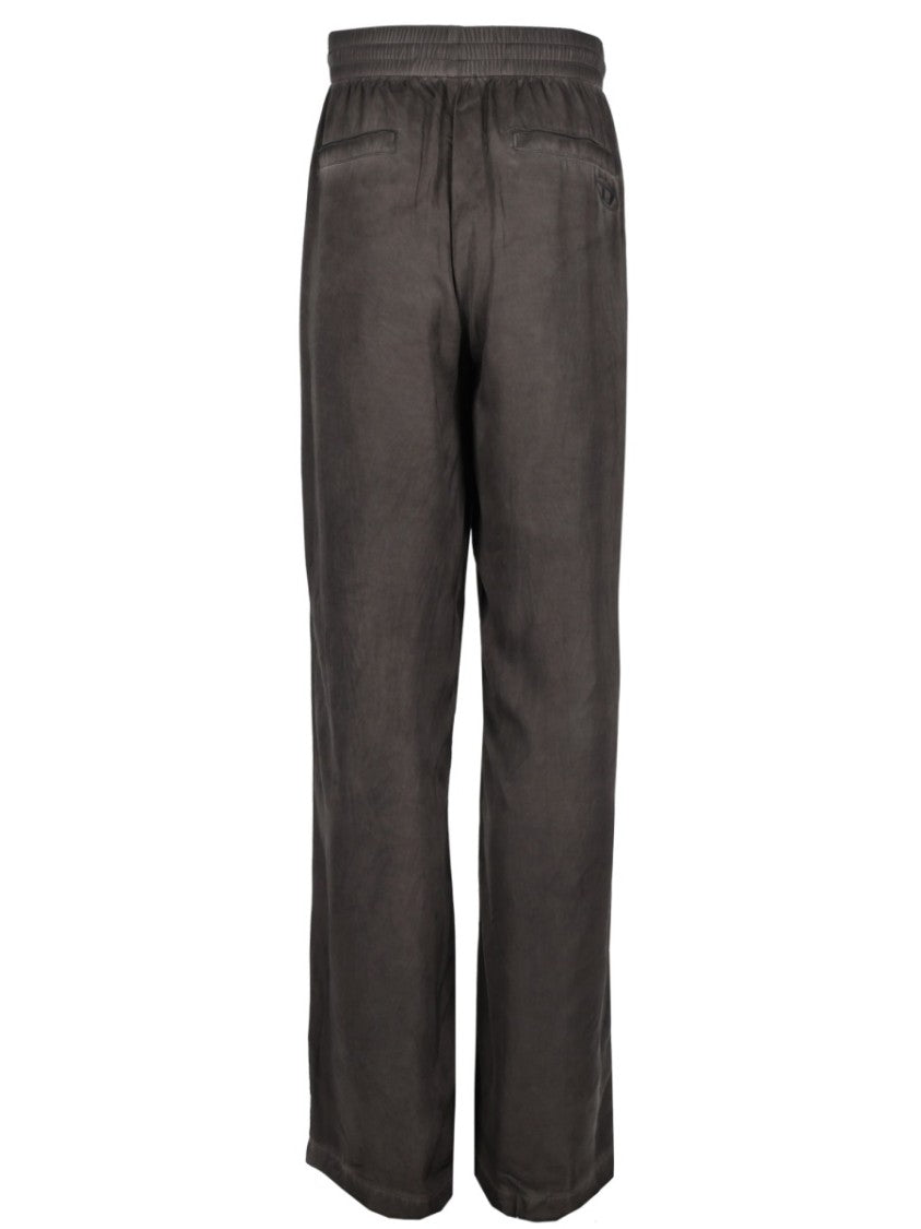 Diesel P-Theck-Albg Relaxed Fit Viscose Pants