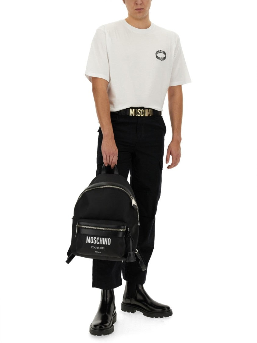 Moschino Regular Fit White T-Shirt