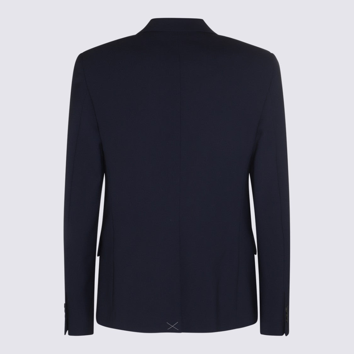 Off-White Tailored Blazer With Modern Buckle Detail