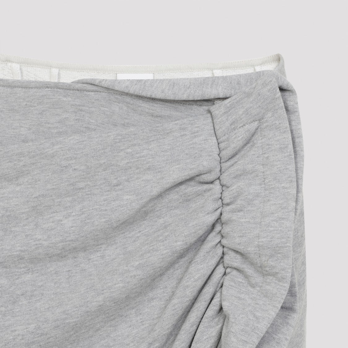 Dries Van Noten Asymmetrical Midi Skirt With Gathered Detailing