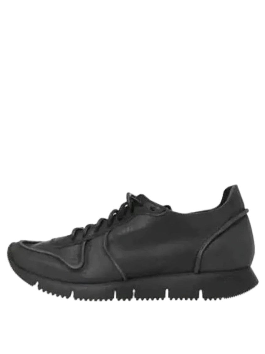 Buttero Low-Top Matte Finish Sneakers With Panel Detailing