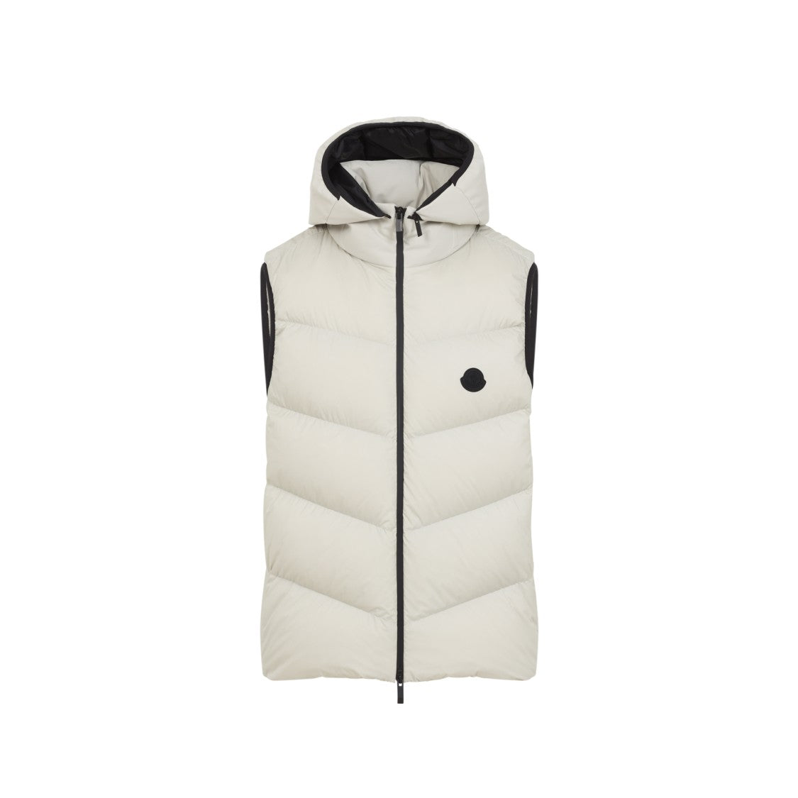 Moncler Light Grey Guersac Vest