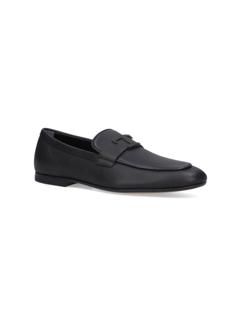 Tod's "T Timeless" Moccasins Black