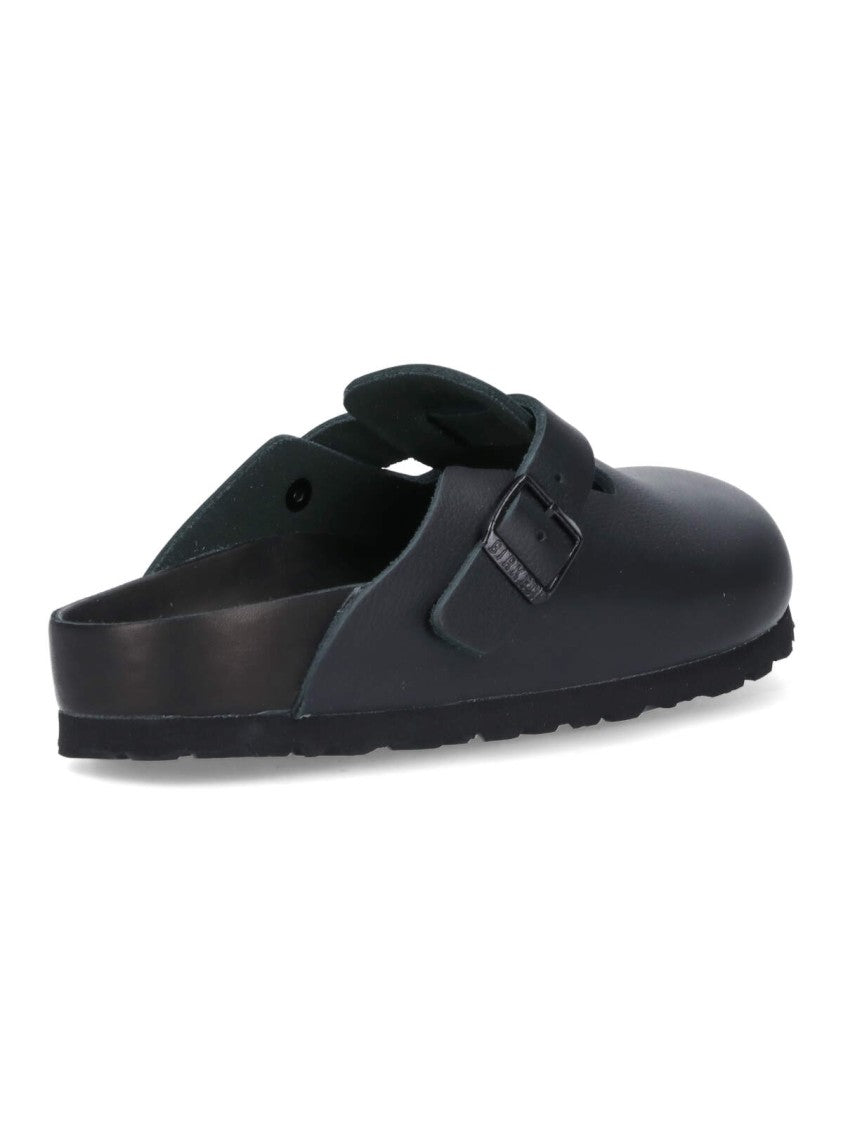 Birkenstock 'Boston' Mules – Black