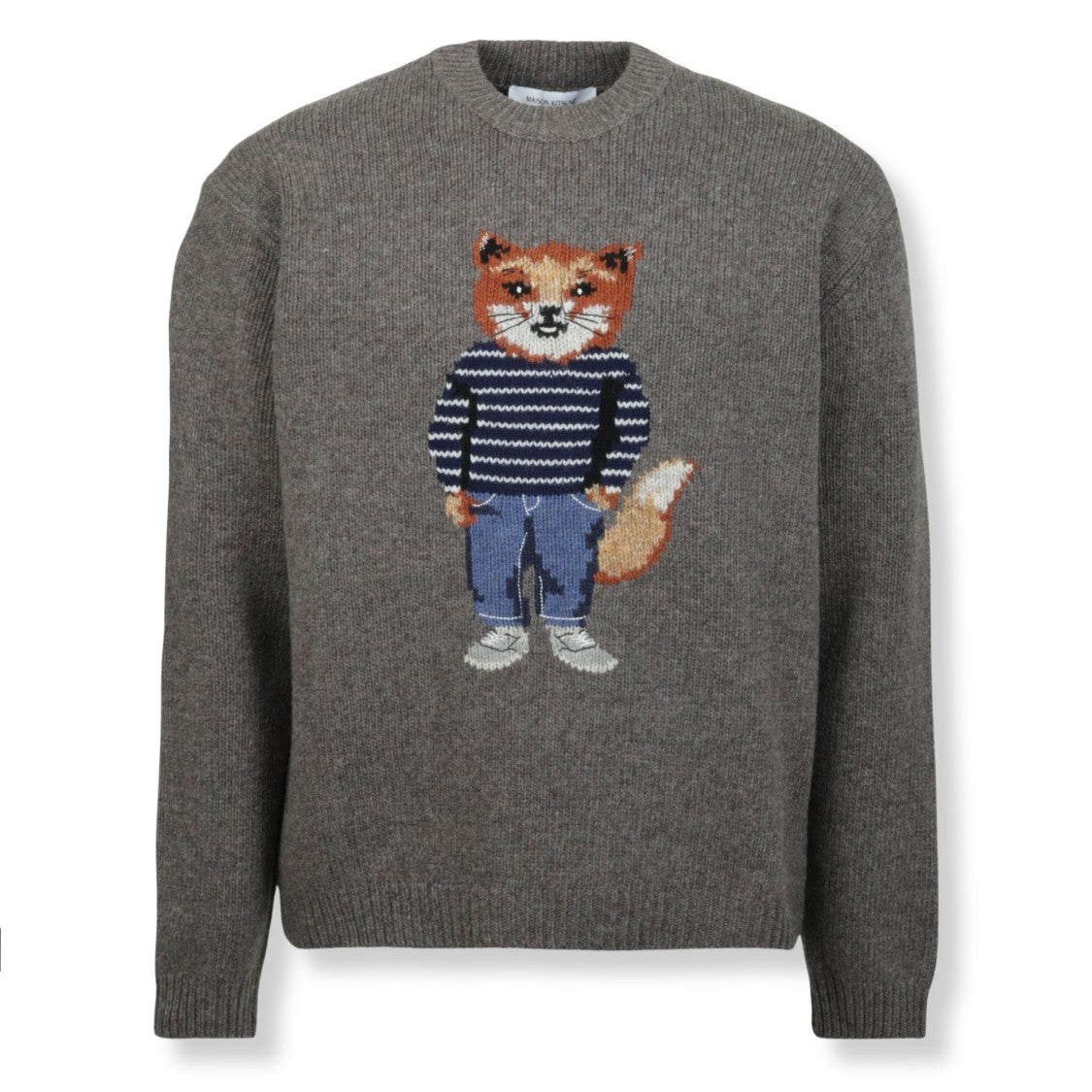 Maison Kitsuné Dressed Fox Crew-Neck Jumper
