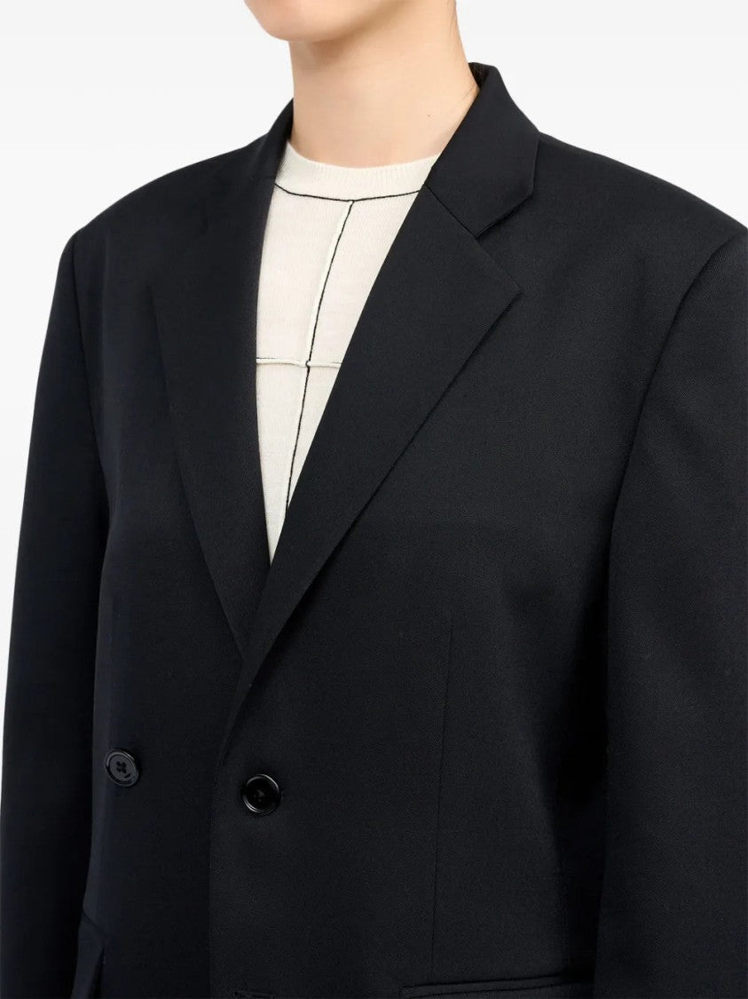 Mm6 By Maison Margiela Notched-Lapel Blazer