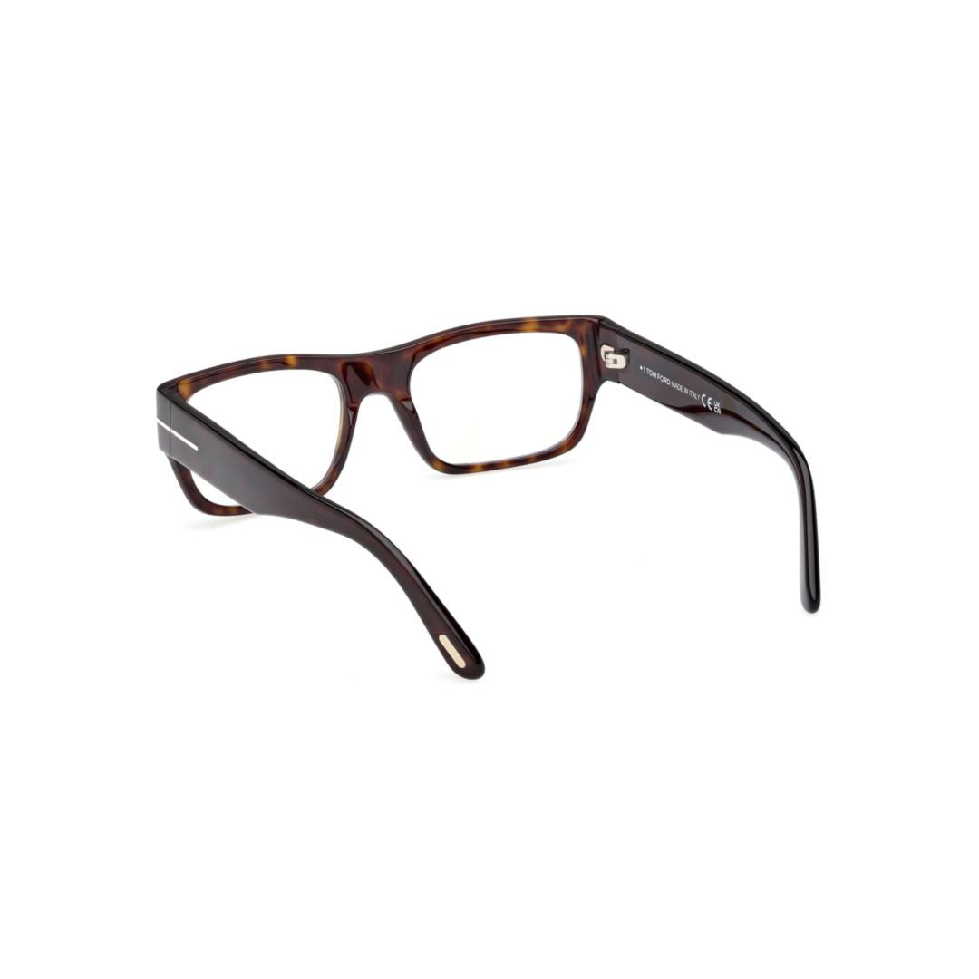 Tom Ford Ft6034-B Rectangular Tortoiseshell Acetate Eyeglasses