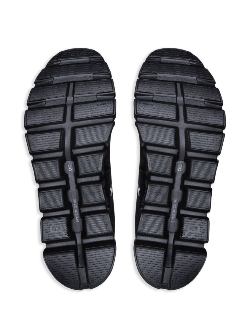 On Breathable Mesh Black Sneakers