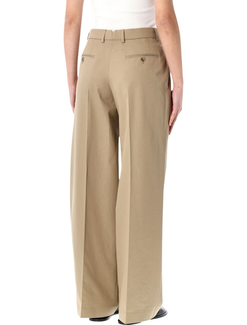 Ami Paris Ami Paris Cotton Canvas Pants