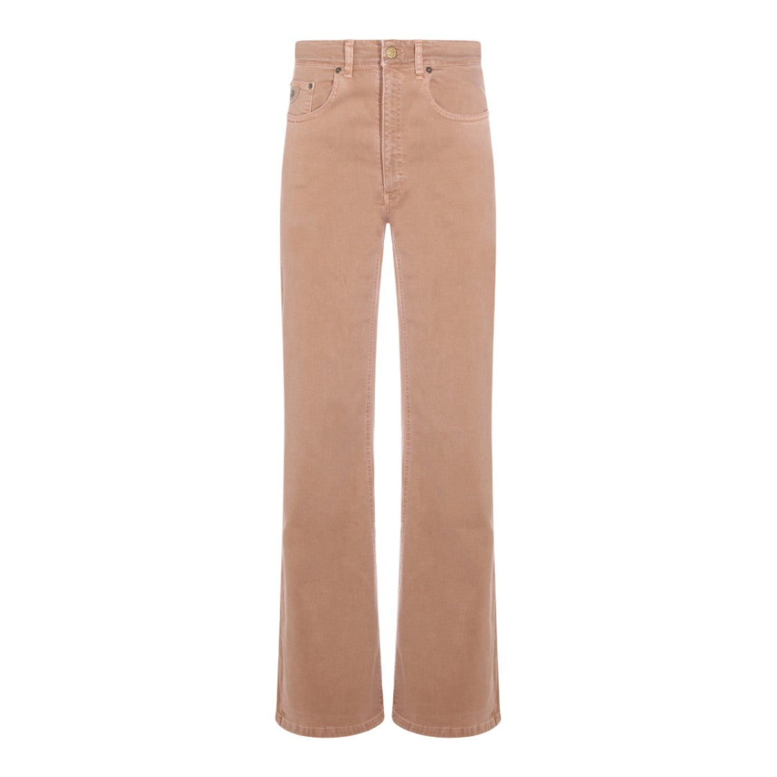 Lois Jeans High-Waisted Straight Leg Jeans With Flared Hem