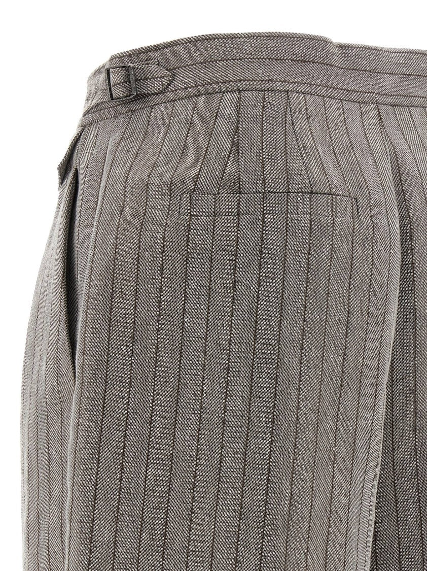 Brunello Cucinelli Herringbone Bermuda Shorts