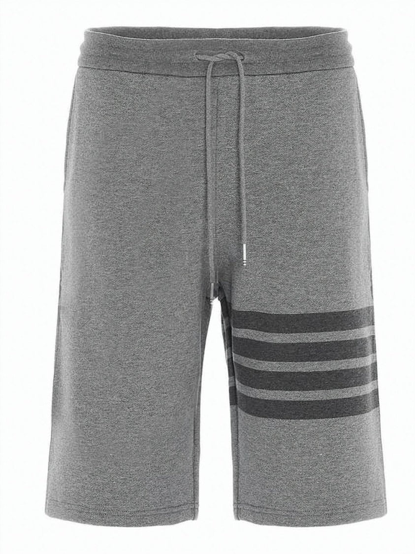 Thom Browne Horizontal Stripe Detail Thom Browne Shorts