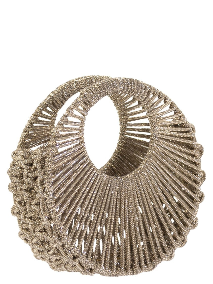 Hibourama Jaya - Jewellery Bag Studded With Crystals