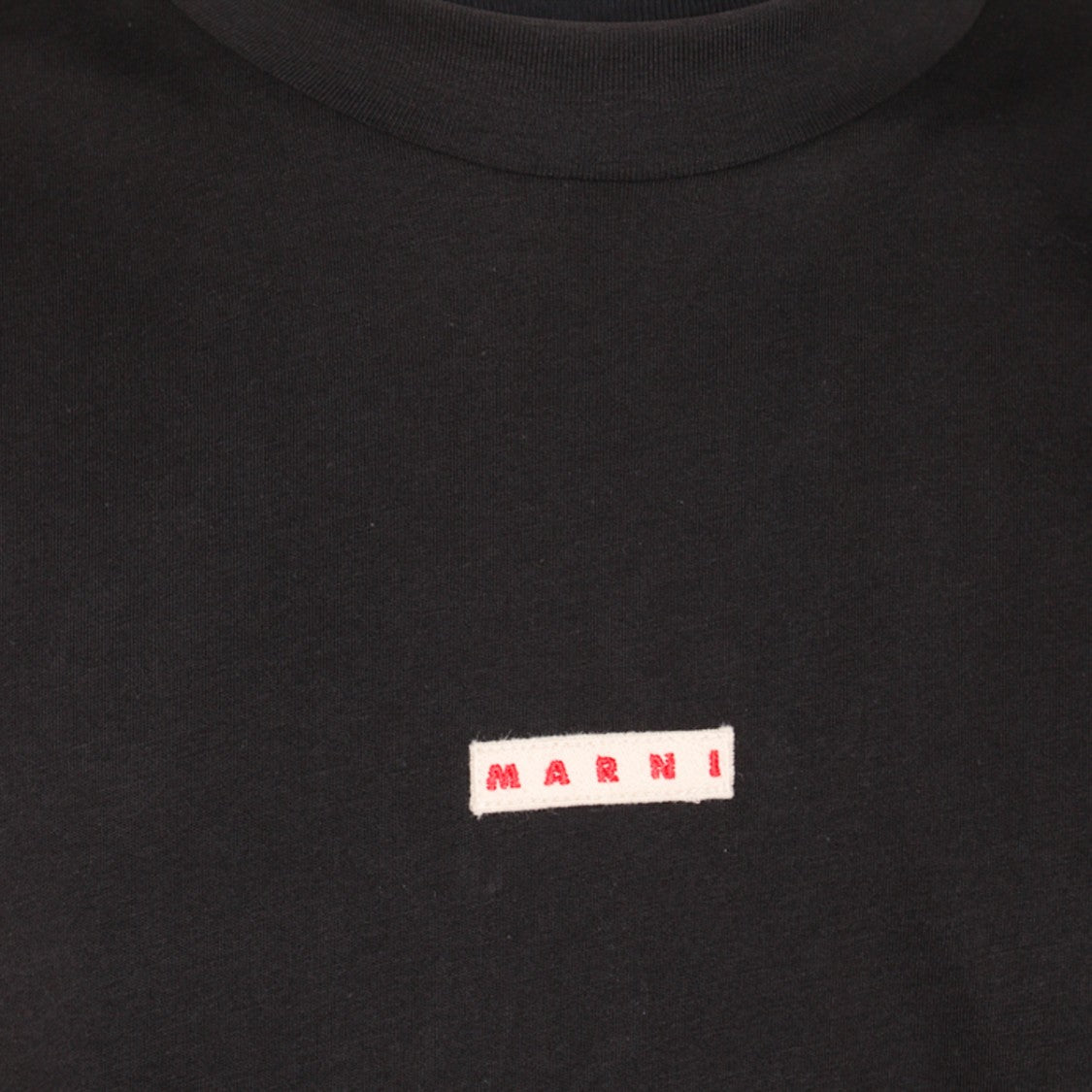 Marni Black Cotton T-Shirt