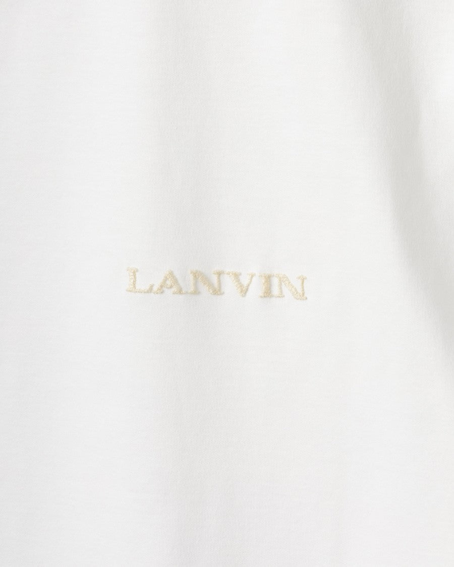 Lanvin White Crew Neck T-Shirt