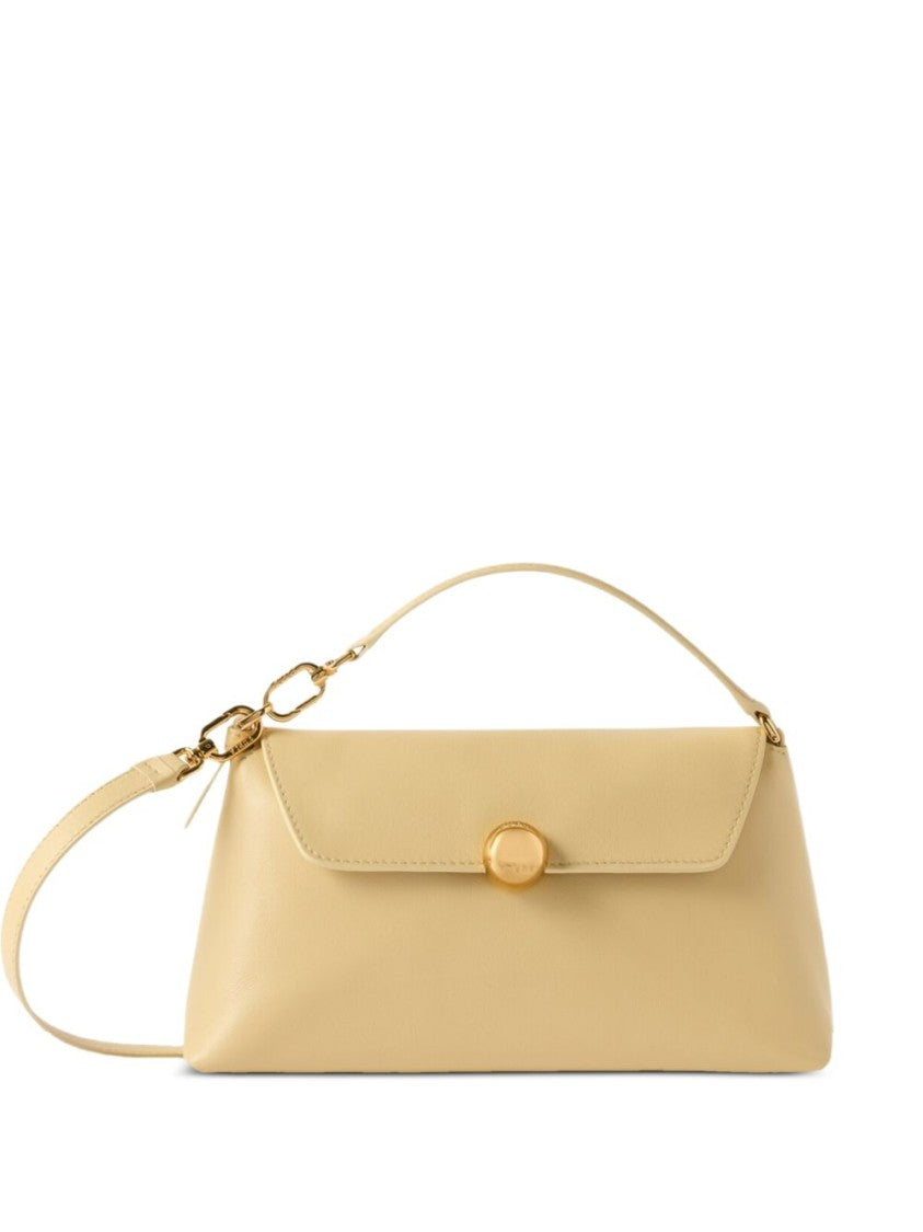 Furla Black Sfera Soft Structured Leather Mini Bag