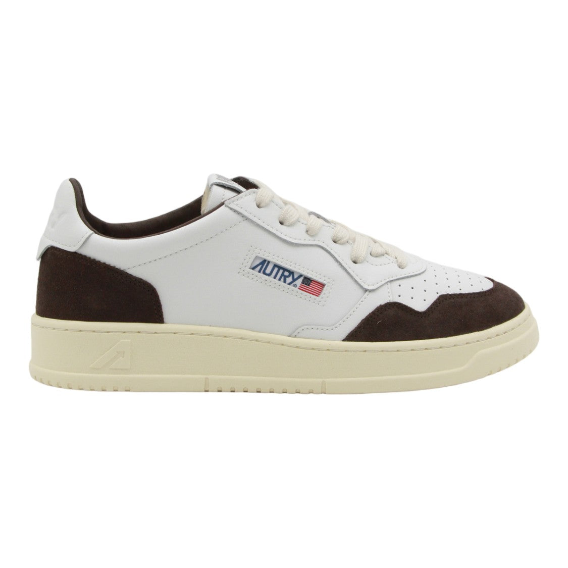 Autry Low-Top Sneakers With Suede Overlays
