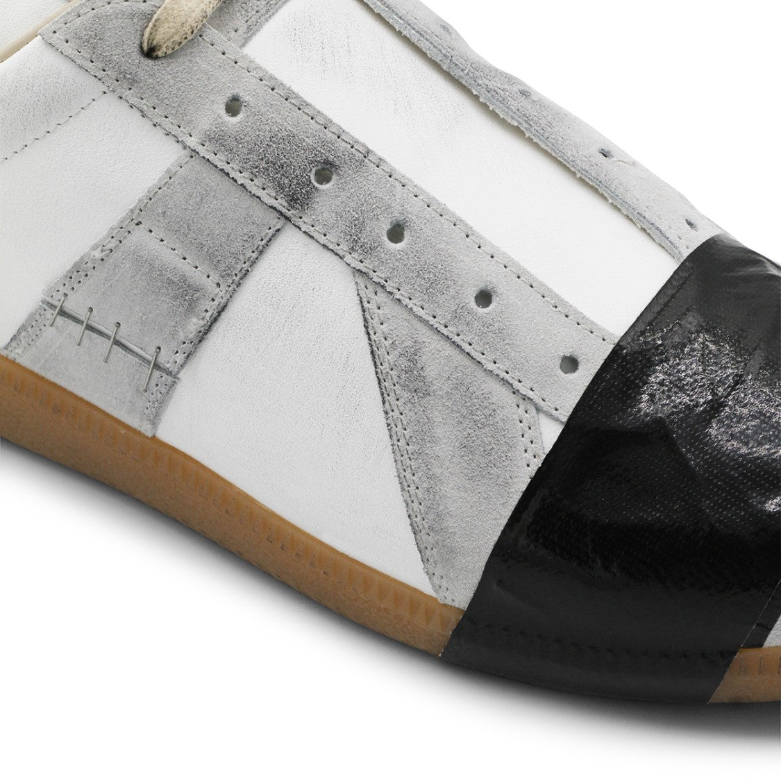 Maison Margiela White Leather Sneakers