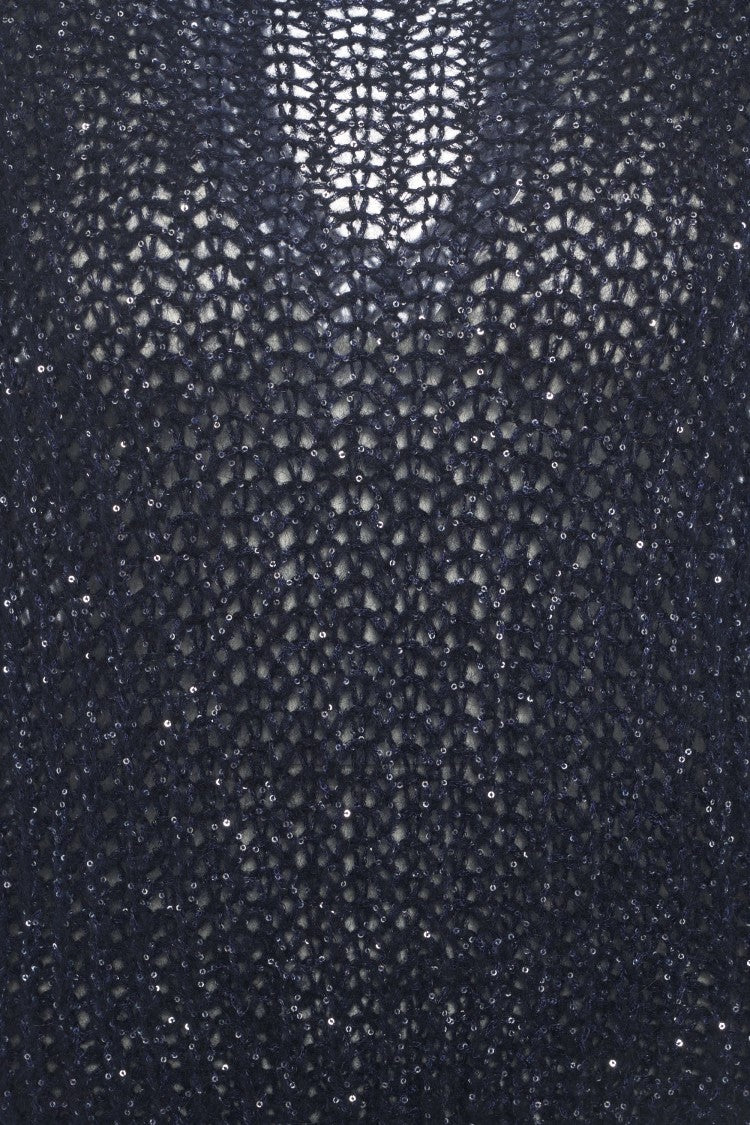 Kaos Glitter-Embroidered Sweater