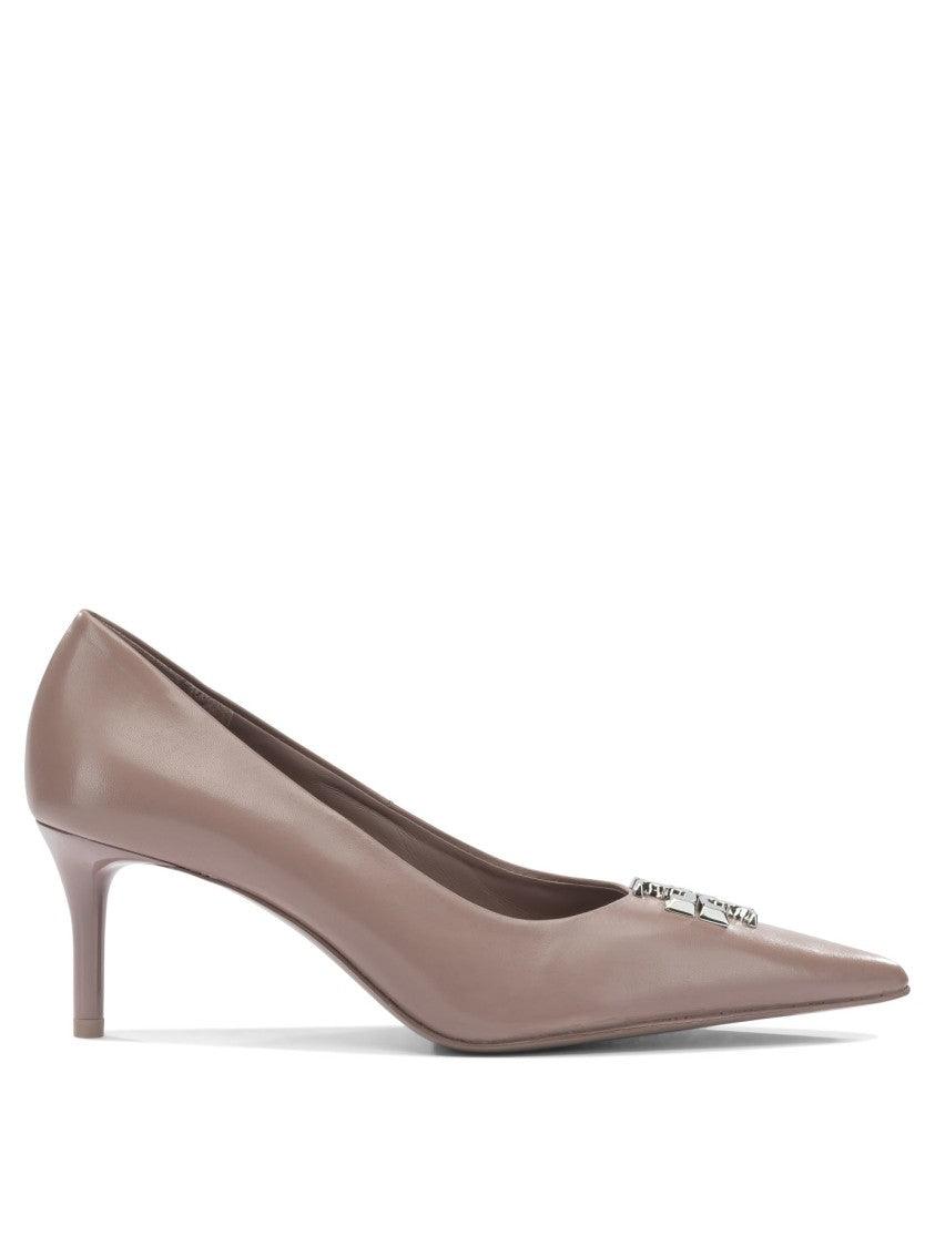Tory Burch Pointed Toe Pumps With Modest Kitten Heel