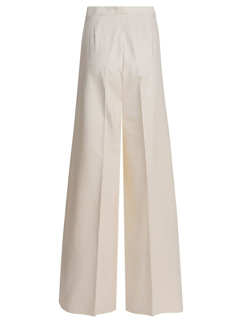 Max Mara Tailored Wide-Leg Trousers With High Waist