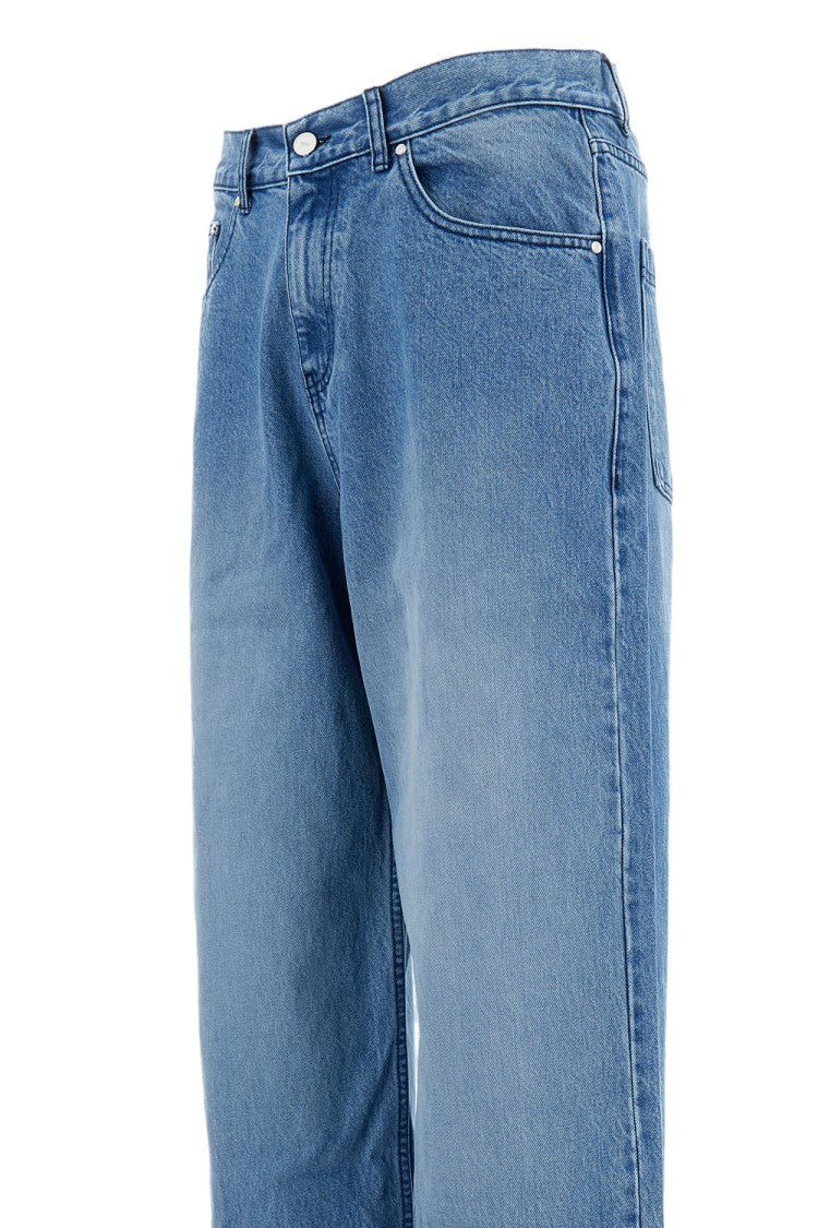 Arte Antwerp Circle Logo Pocket Denim Trousers