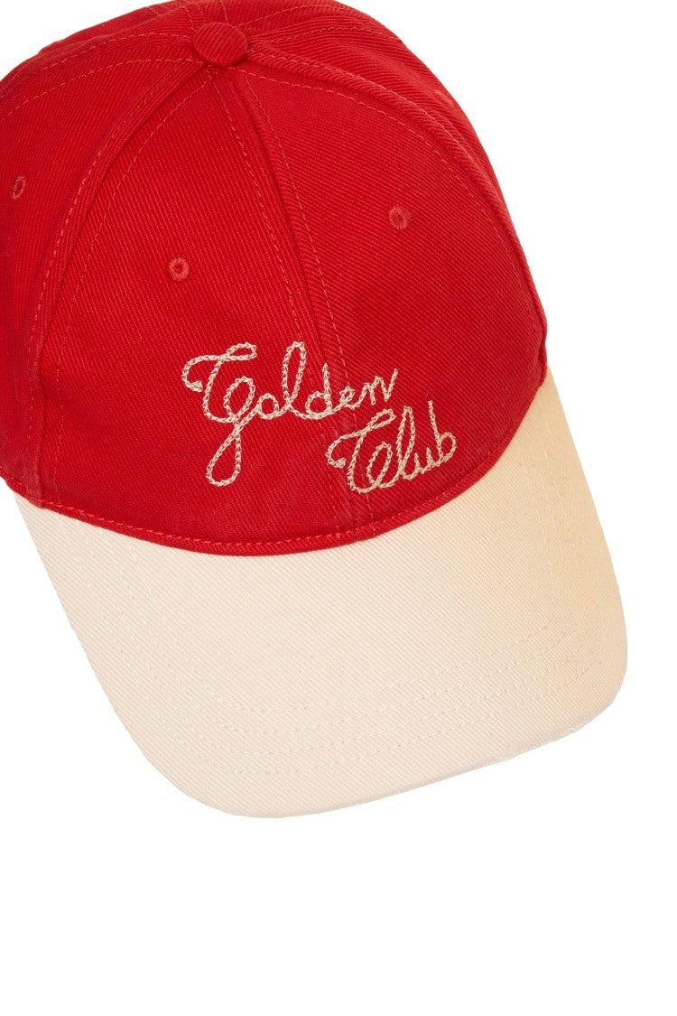 Golden Goose Baseball Cap With Logo Embroidery