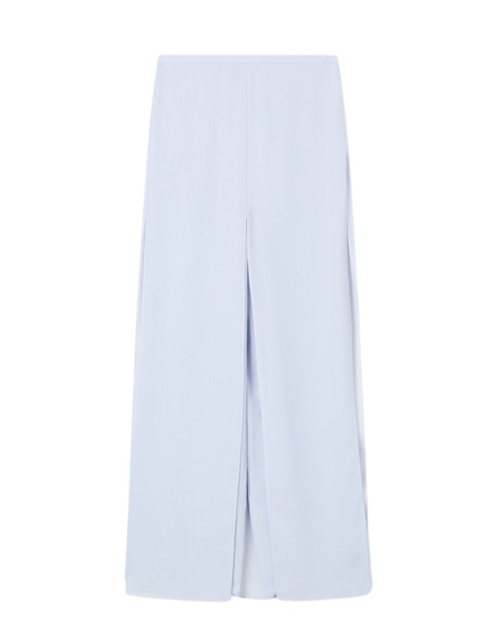 Emporio Armani Techno Georgette Invisible Side Zip Culottes