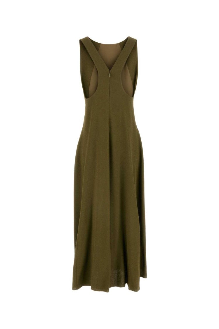 Fendi Olive Green Sable Dress