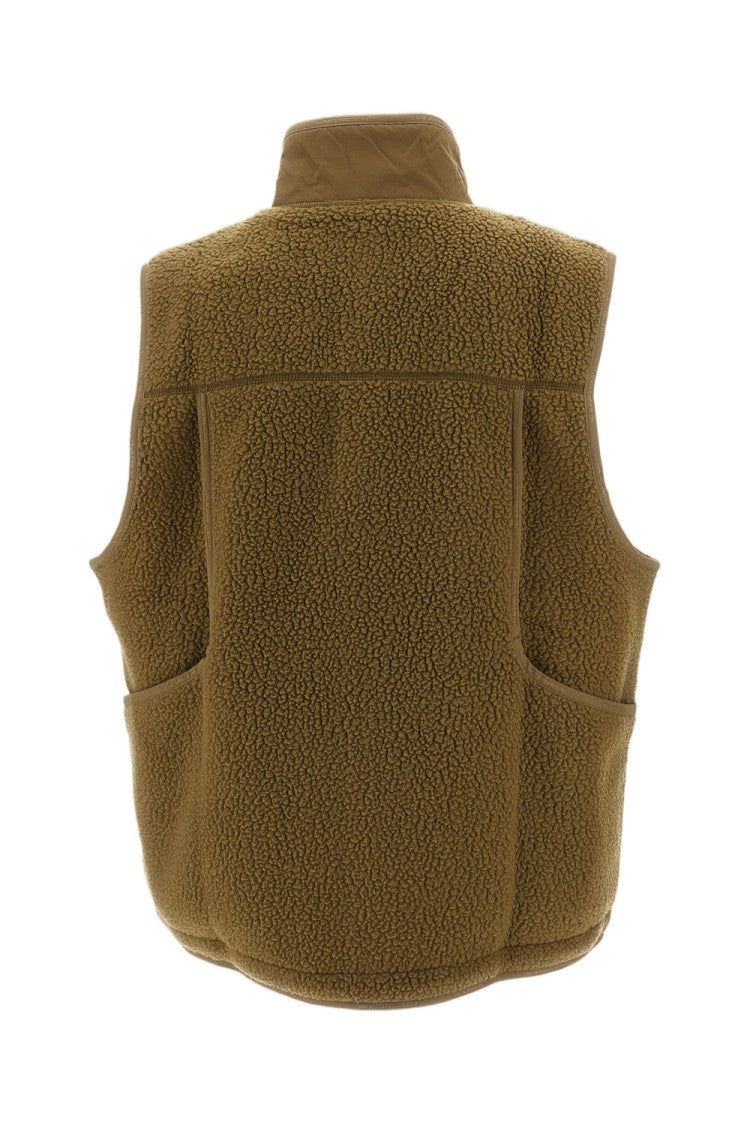 Pas Normal Studios Green Off-Race Pile Fleece Vest