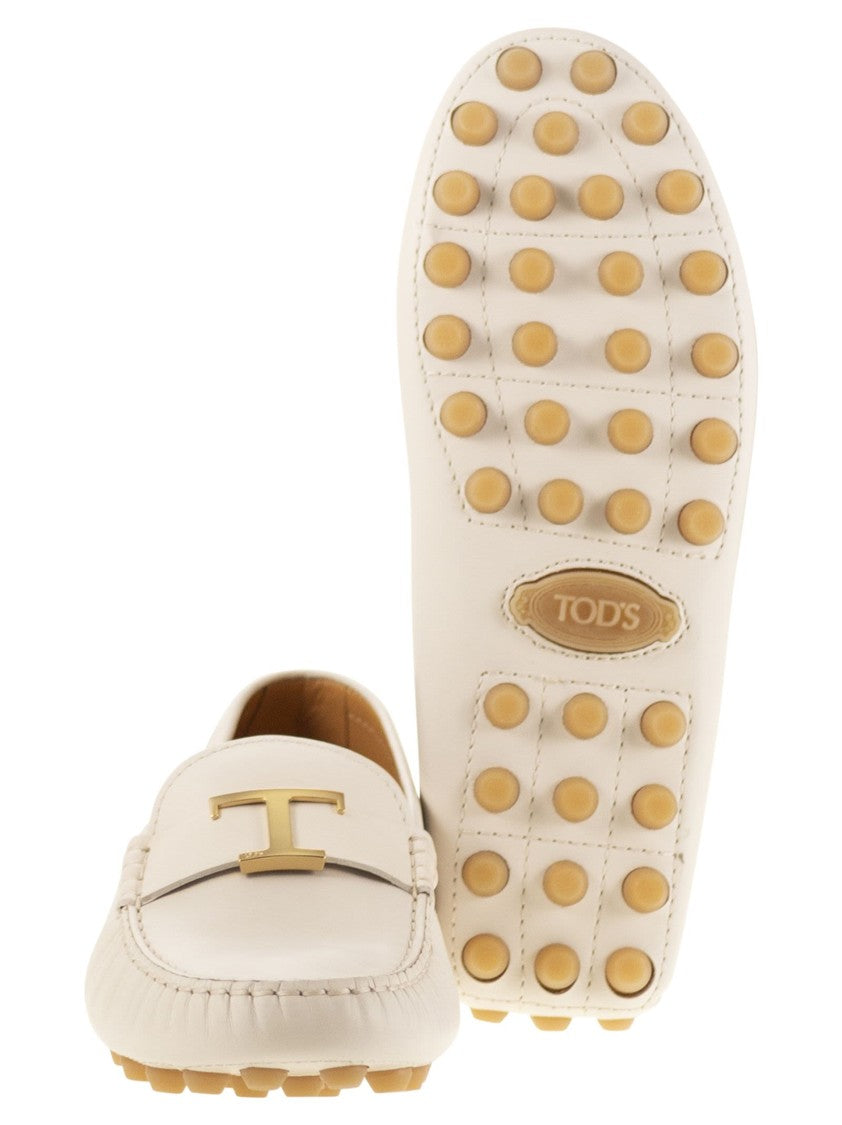 Tod's Bubble T Timeless Leather Flats