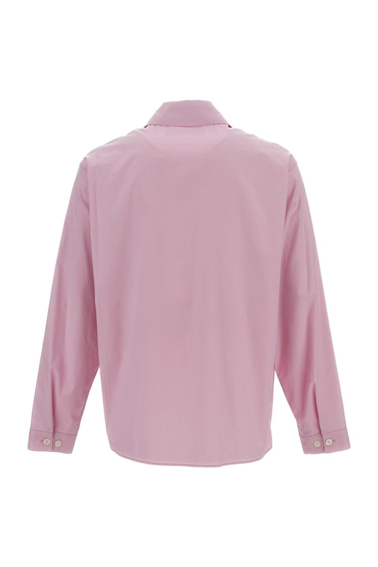 Marni Boxy Fit Cotton Poplin Shirt With Double-Slider Zip Closure
