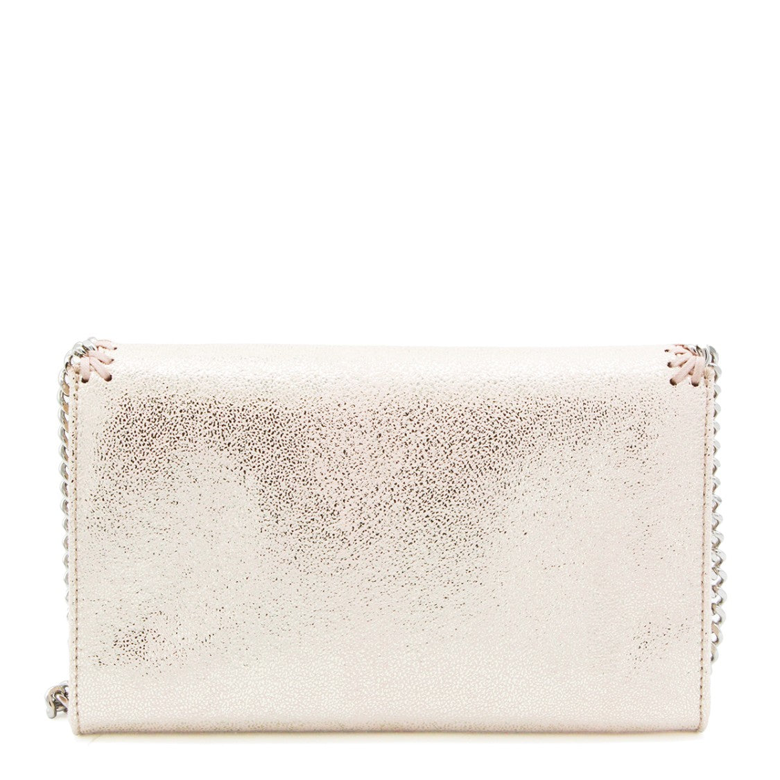 Stella Mccartney Light Pink Mini Falabella Shoulder Bag With Silver Hardware