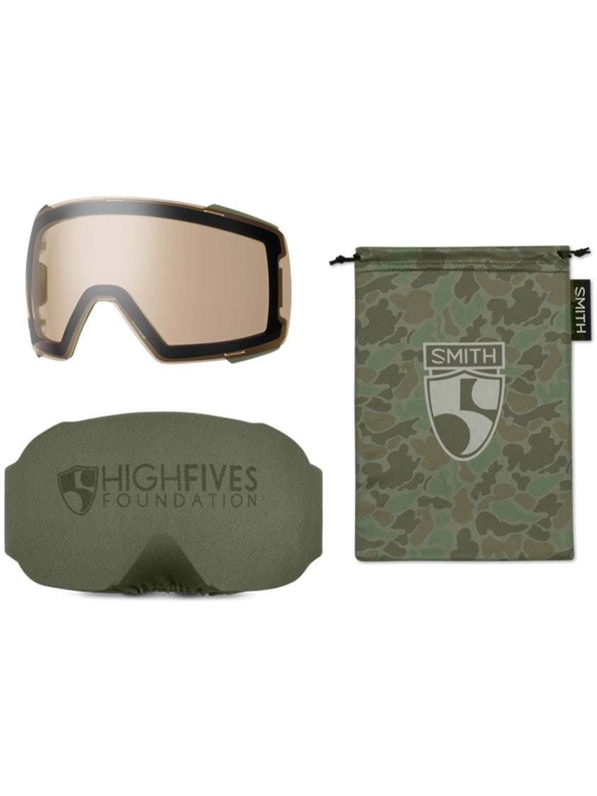 Smith Camouflage Io Mag Wraparound Ski Goggle
