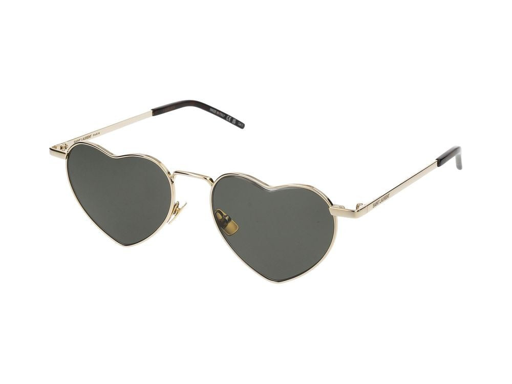 Saint Laurent Sunglasses Sl 301 Loulou 004 Gold Gold Grey