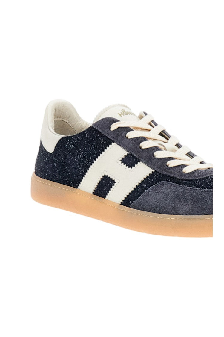 Hogan Blue Suede Leather Cool Sneakers