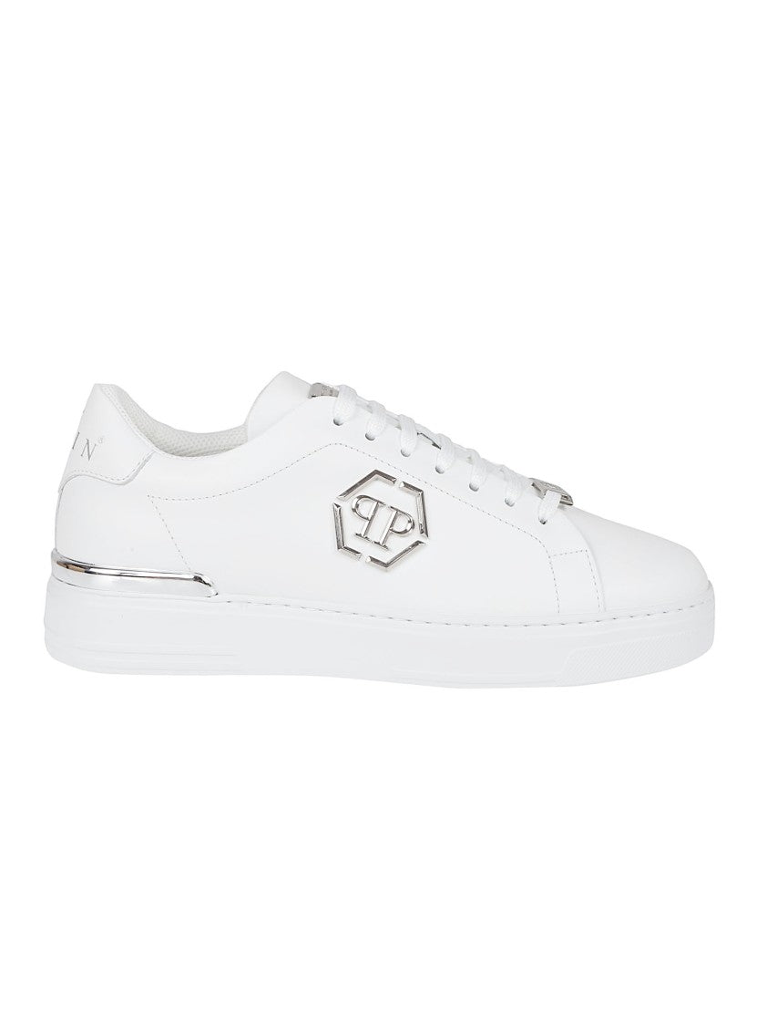 Philipp Plein Low-Top Sneakers With Metallic Accents