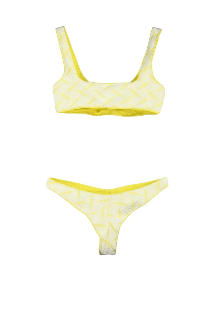 Sucrette Two-Piece Swimsuit With Scoop Neck