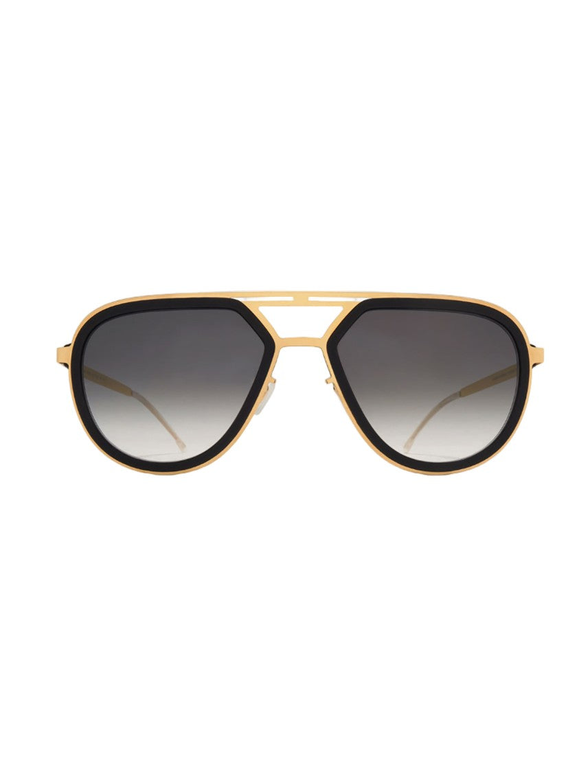 Mykita Bold Oversized Metal Frame Sunglasses