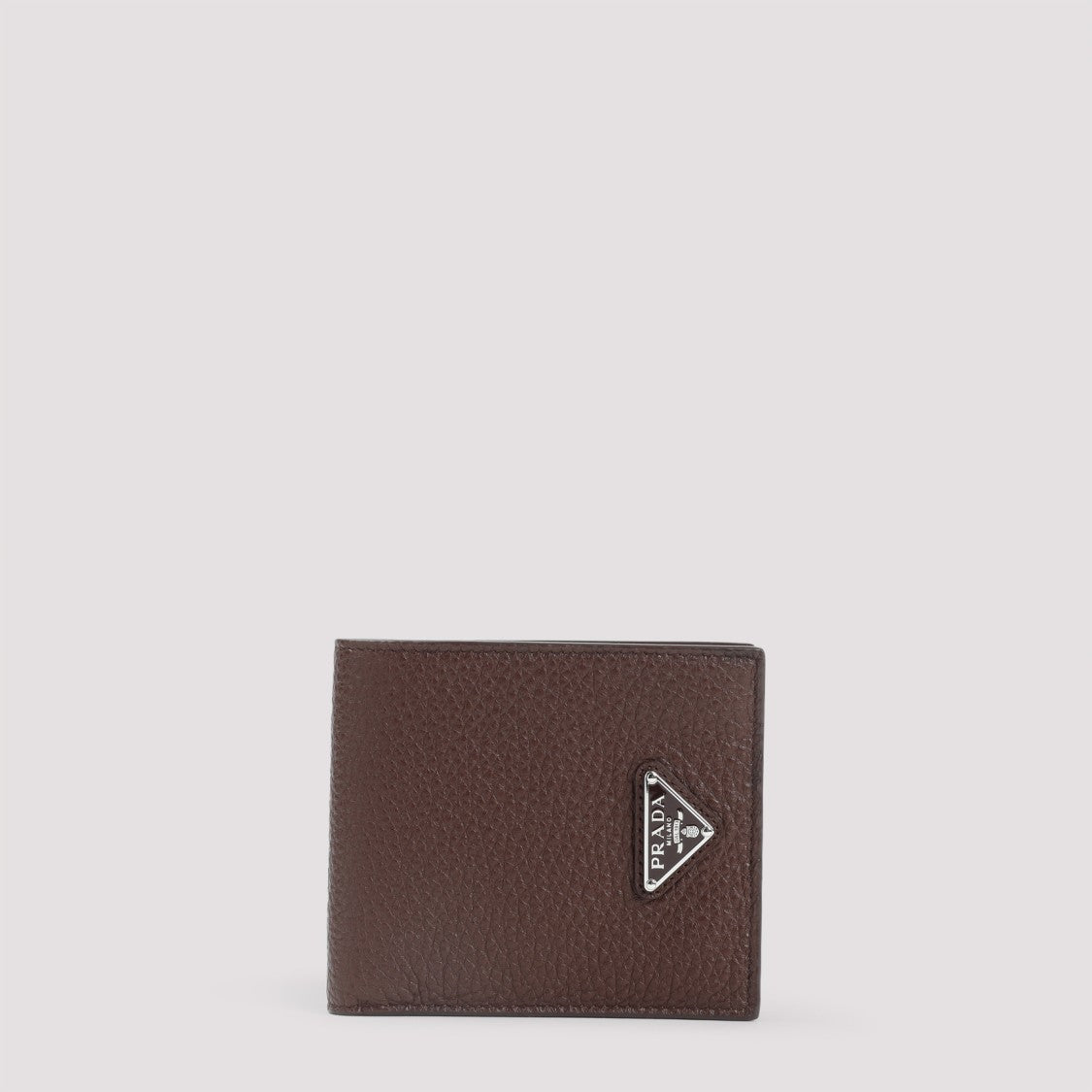 Prada Billford Bruciato Calf Leather Wallet