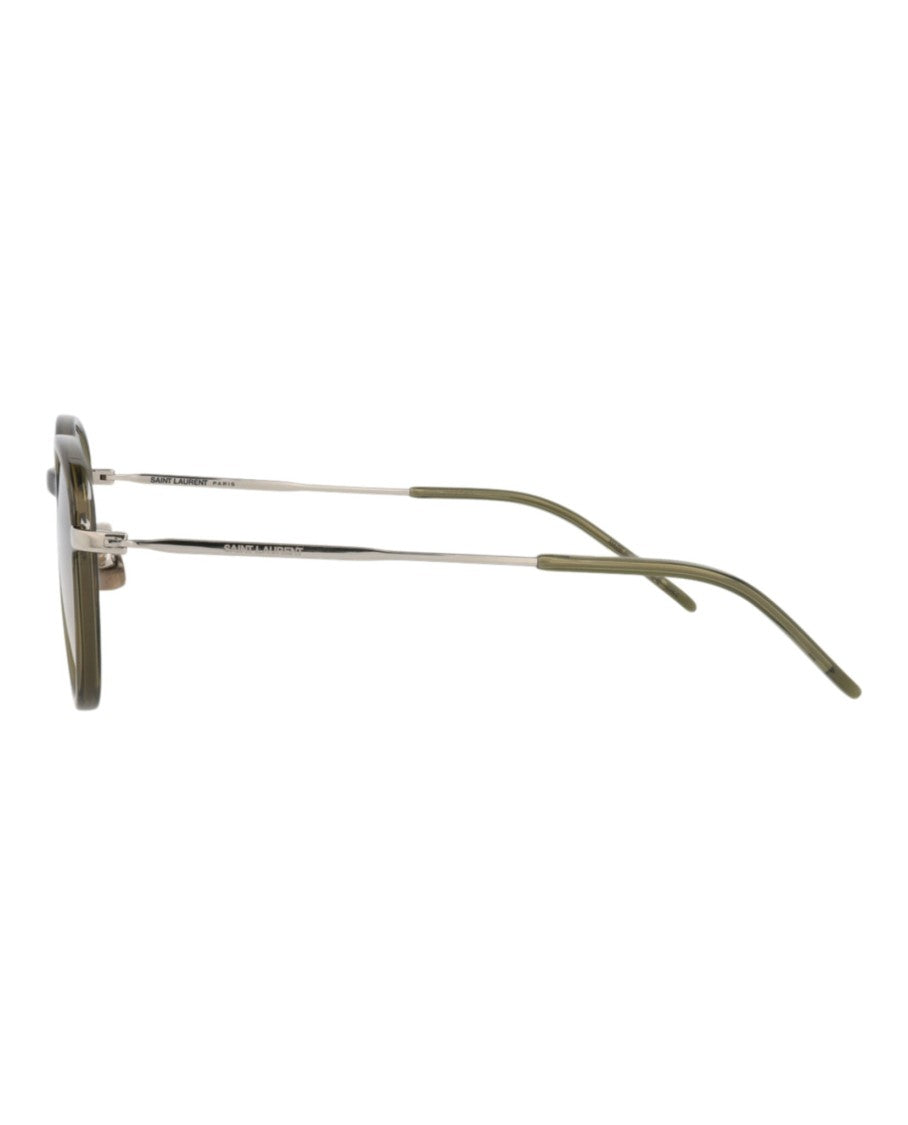 Saint Laurent Round-Frame Injection Sunglasses With Gradient Lenses