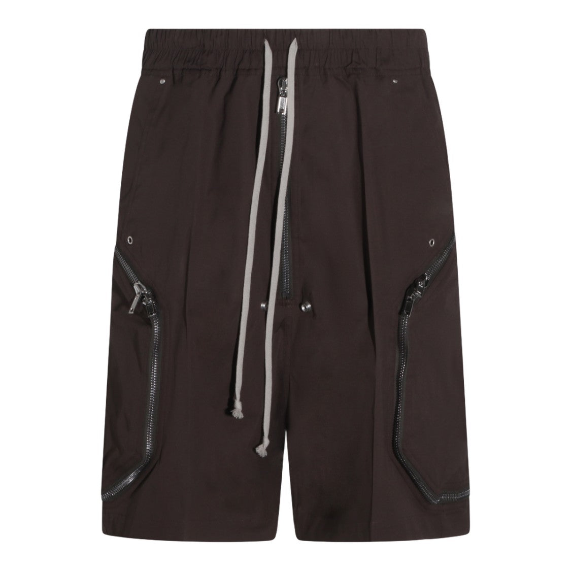 Rick Owens Black Relaxed Fit Shorts