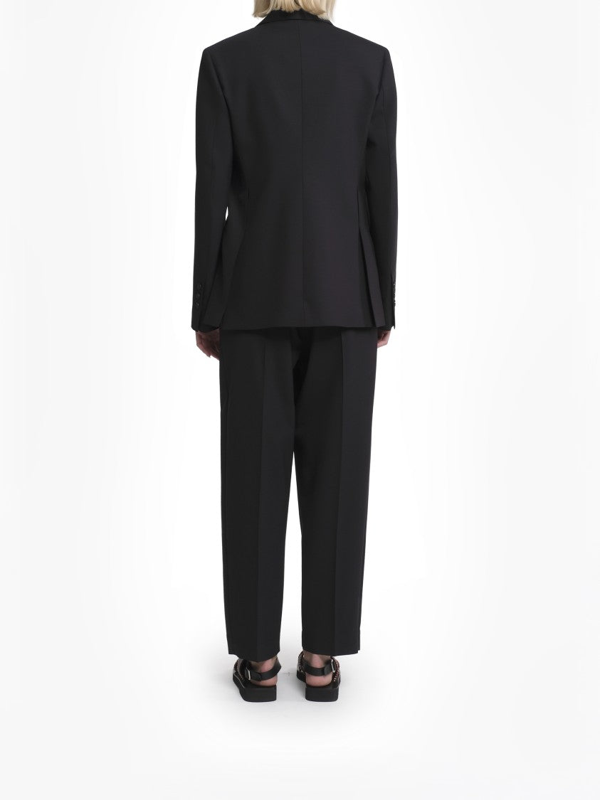 Tela Soho Tailored Double-Breasted Blazer