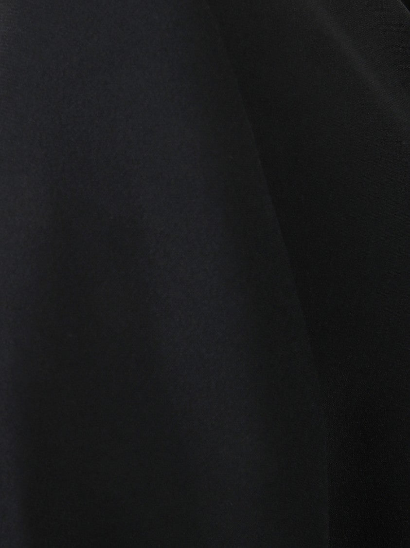 Carven T-Shirt Style Dress With Bow Detail