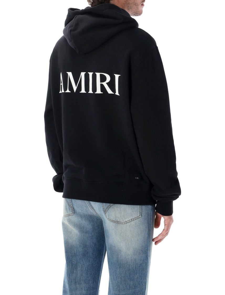 Amiri Ma Core Logo Monogram Graphic Cotton Hooded Sweatshirt