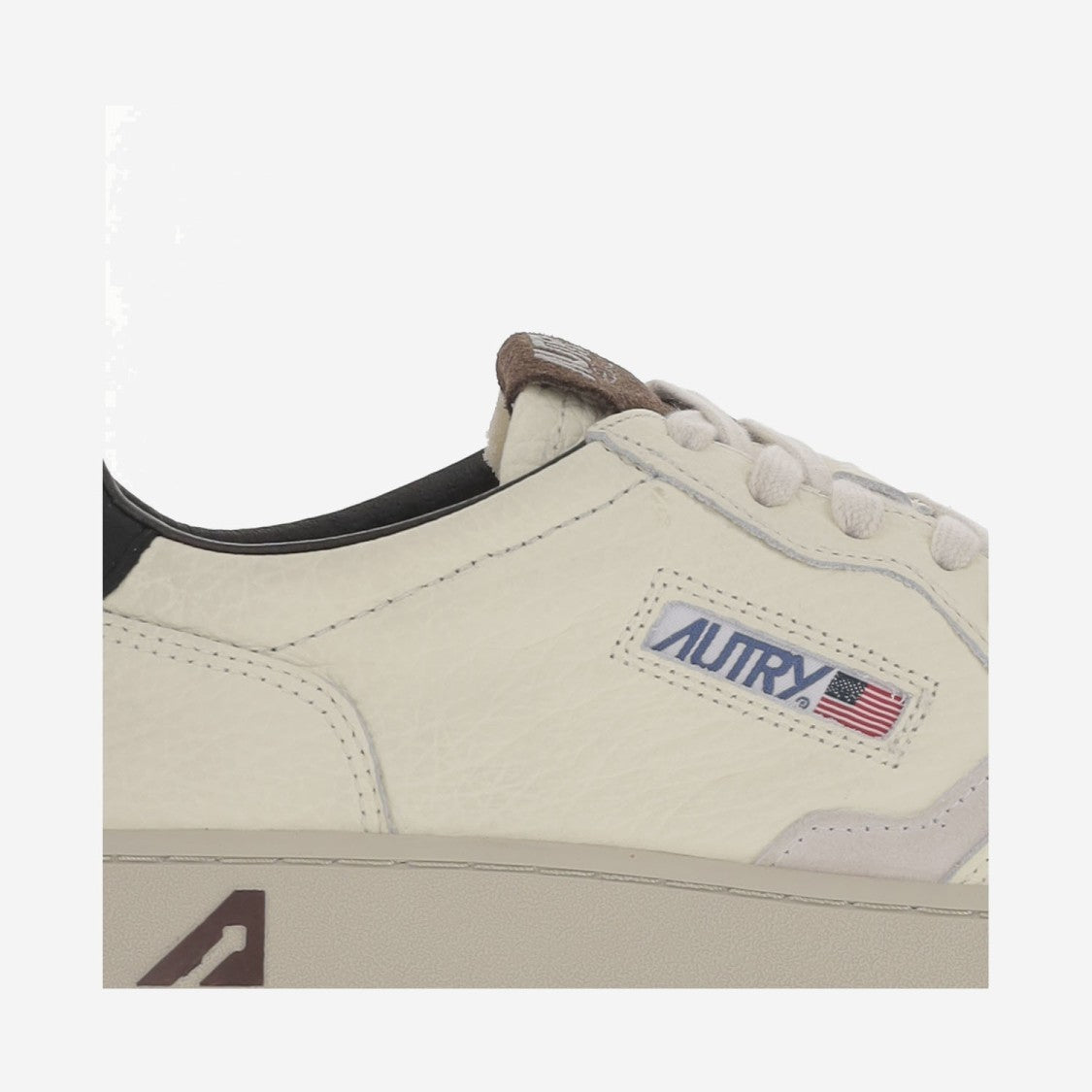 Autry Color-Block Low Sneakers With Suede Inserts