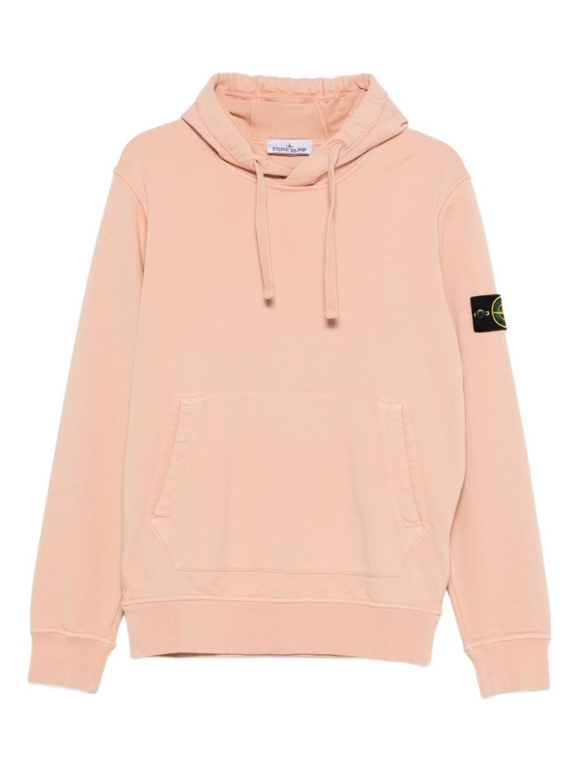 Stone Island Relaxed-Fit Cotton Hoodie With Subtle Logo Patch