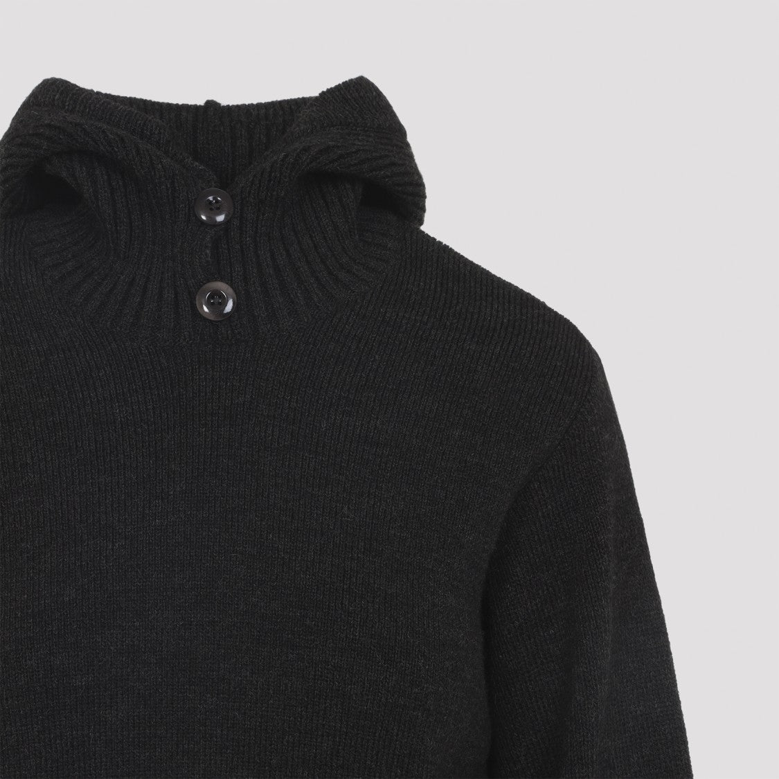 Lemaire Dark Espresso Brown Knitted Sweater