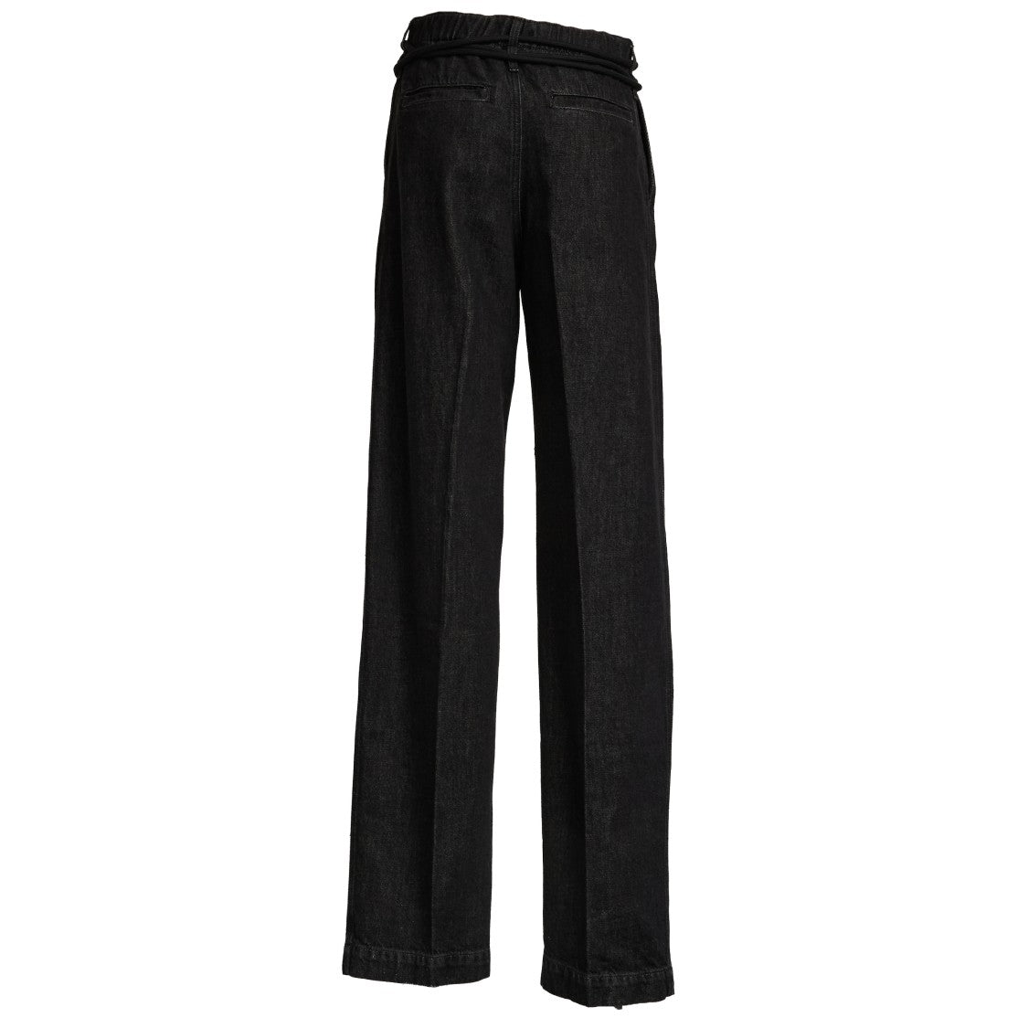 Sportmax High-Waisted Straight-Leg Capsule Pant